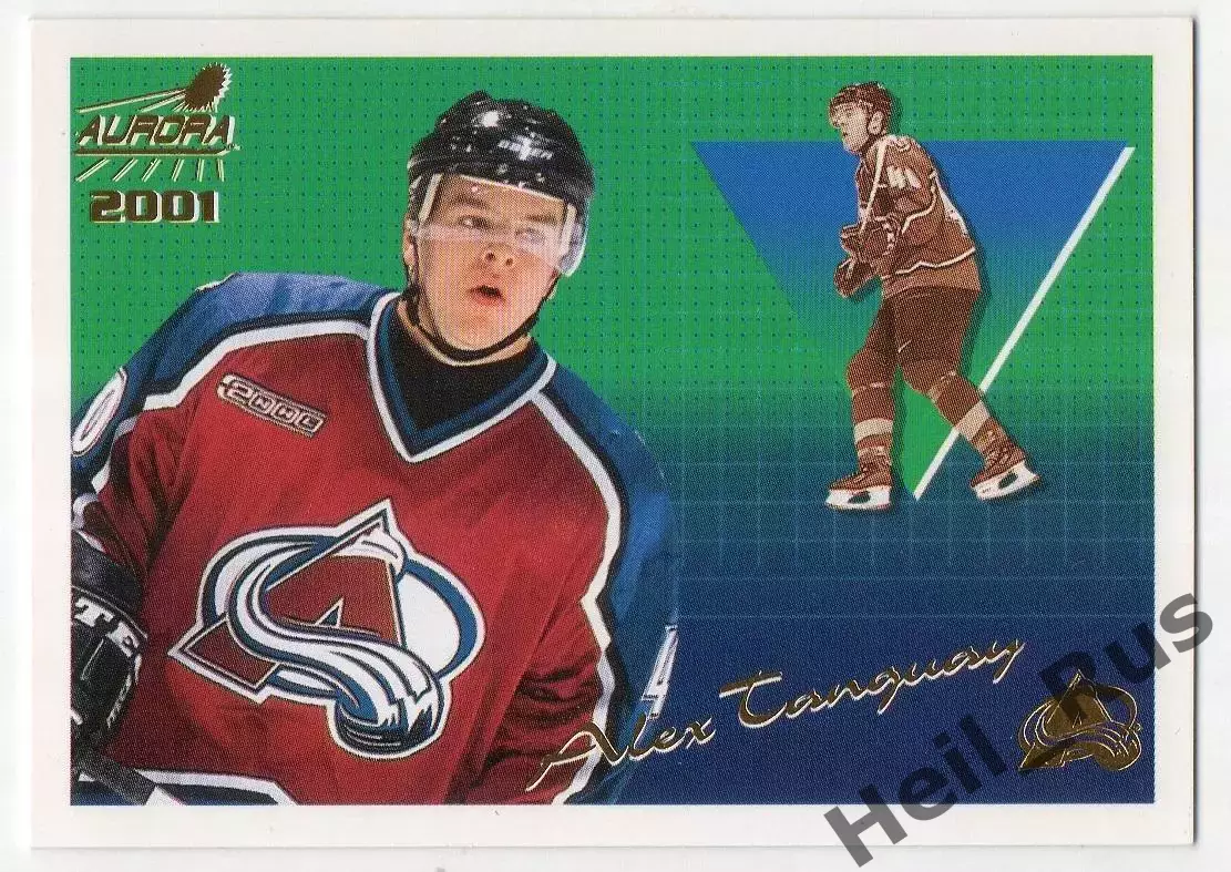 Карточка Alex Tanguay/Алекс Тангуэй Colorado Avalanche/Колорадо Эвеланш, НХЛ/NHL