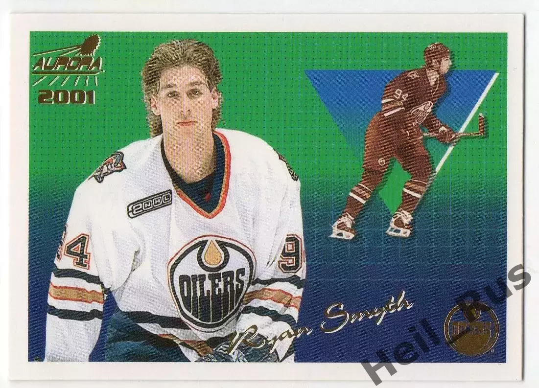 Хоккей. Карточка Ryan Smyth / Райан Смит Edmonton Oilers/Эдмонтон Ойлерз НХЛ/NHL