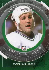 Хоккей. Карточка Tiger Williams/Тайгер Уильямс Hartford Whalers/Хартфорд НХЛ/NHL