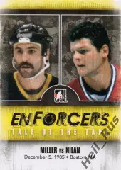 Хоккей. Карточка Джей Миллер/Крис Нилан Бостон Брюинз/Монреаль Канадиенс НХЛ/NHL