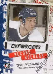 Карточка Tiger Williams/Тайгер Уильямс (Toronto Maple Leafs/Торонто) НХЛ/NHL