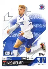 Футбол. Карточка Росс Маккосланд (Рейнджерс, Арис) Лига Европы 2024-25 TOPPS