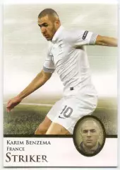 Футбол. Карточка Карим Бензема (Франция, Реал Мадрид, Олимпик Лион) Futera 2013