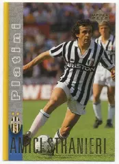 Футбол. Карточка Michel Platini/Мишель Платини Ювентус, Франция/Сент-Этьен/Нанси