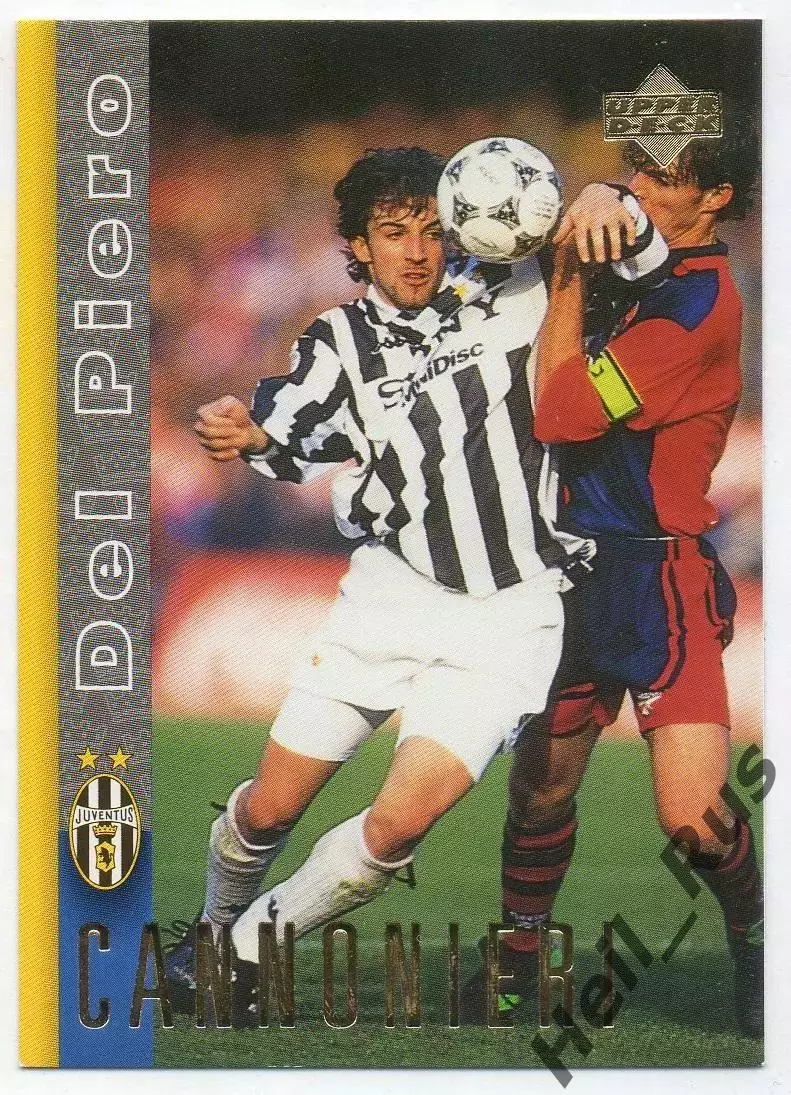 Футбол Карточка Alessandro Del Piero/Алессандро Дель Пьеро Ювентус/Италия/Падова