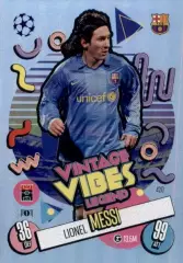 Футбол. Карточка Лионель Месси Барселона, Аргентина Лига Чемпионов 2024-25 TOPPS