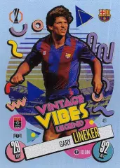 Карточка Гари Линекер (Барселона, Тоттенхэм Хотспур) Лига Европы 2024-25 TOPPS