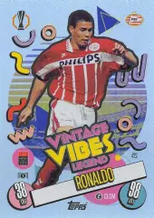 Карточка Роналдо ПСВ/Интер/Милан/Барселона/Реал Мадрид Лига Европы 2024-25 TOPPS
