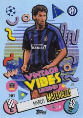 Футбол. Карточка Марко Матерацци (Интер, Италия) Лига Чемпионов 2024-25 TOPPS