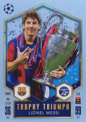 Футбол. Карточка Лионель Месси Барселона, Аргентина Лига Чемпионов 2024-25 TOPPS