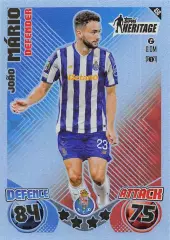 Футбол. Карточка Жуан Мариу (Порту, Ювентус, Болонья) Лига Европы 2024-25 TOPPS