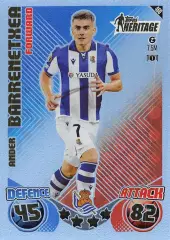 Футбол. Карточка Андер Барренечеа (Реал Сосьедад) Лига Европы 2024-25 TOPPS