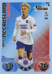 Футбол. Карточка Росс Маккосланд (Рейнджерс, Арис) Лига Европы 2024-25 TOPPS