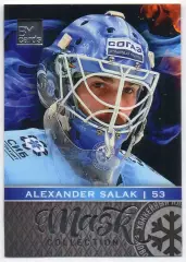 Хоккей. Карточка маска Александр Салак Сибирь Новосибирская обл. КХЛ/KHL 2016-17