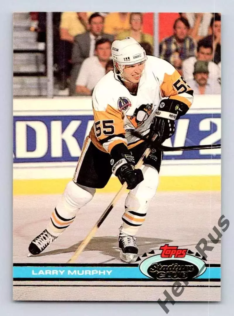 Карточка Larry Murphy/Лэрри Мерфи Pittsburgh Penguins/Питтсбург Пингвинз НХЛ/NHL