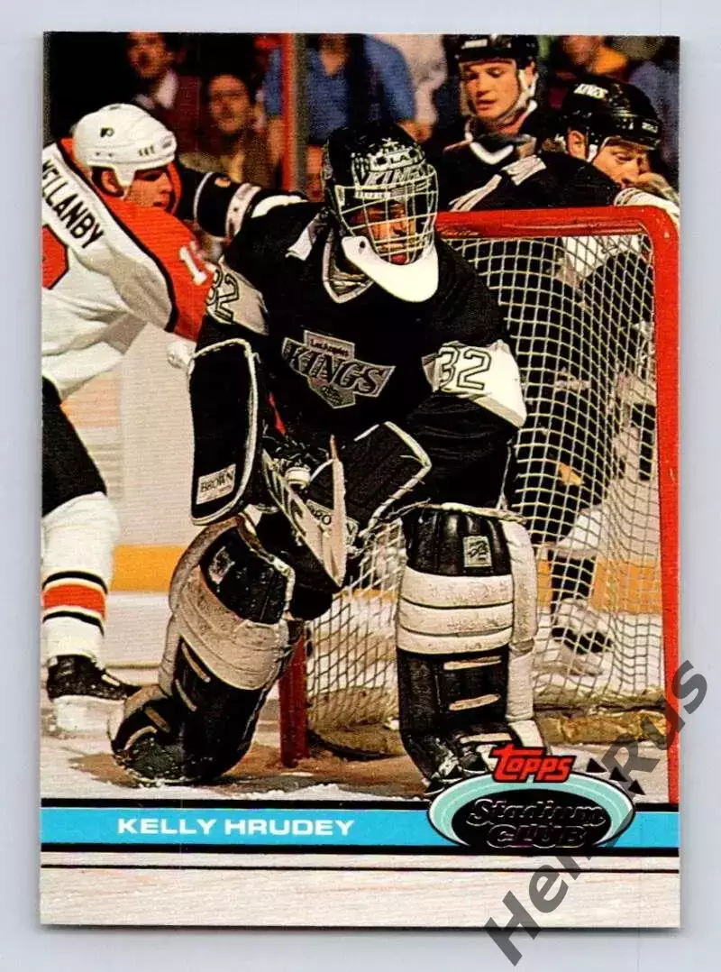 Карточка Kelly Hrudey/Келли Хруди (Los Angeles Kings/Лос-Анджелес Кингз) НХЛ NHL