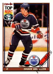 Карточка Shaun Van Allen/Шон Ван Аллен (Edmonton Oilers/Эдмонтон Ойлерз) НХЛ/NHL