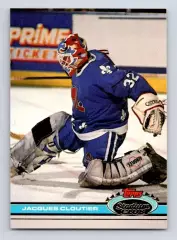 Хоккей Карточка Жак Клутье Quebec Nordiques/Квебек Нордикс, Авангард НХЛ/NHL/КХЛ