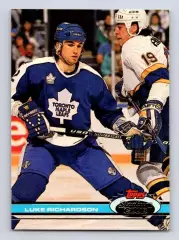 Карточка Luke Richardson/Люк Ричардсон (Toronto Maple Leafs / Торонто) НХЛ/NHL