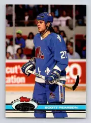 Хоккей. Карточка Scott Pearson/Скотт Пирсон (Quebec Nordiques / Квебек) НХЛ/NHL
