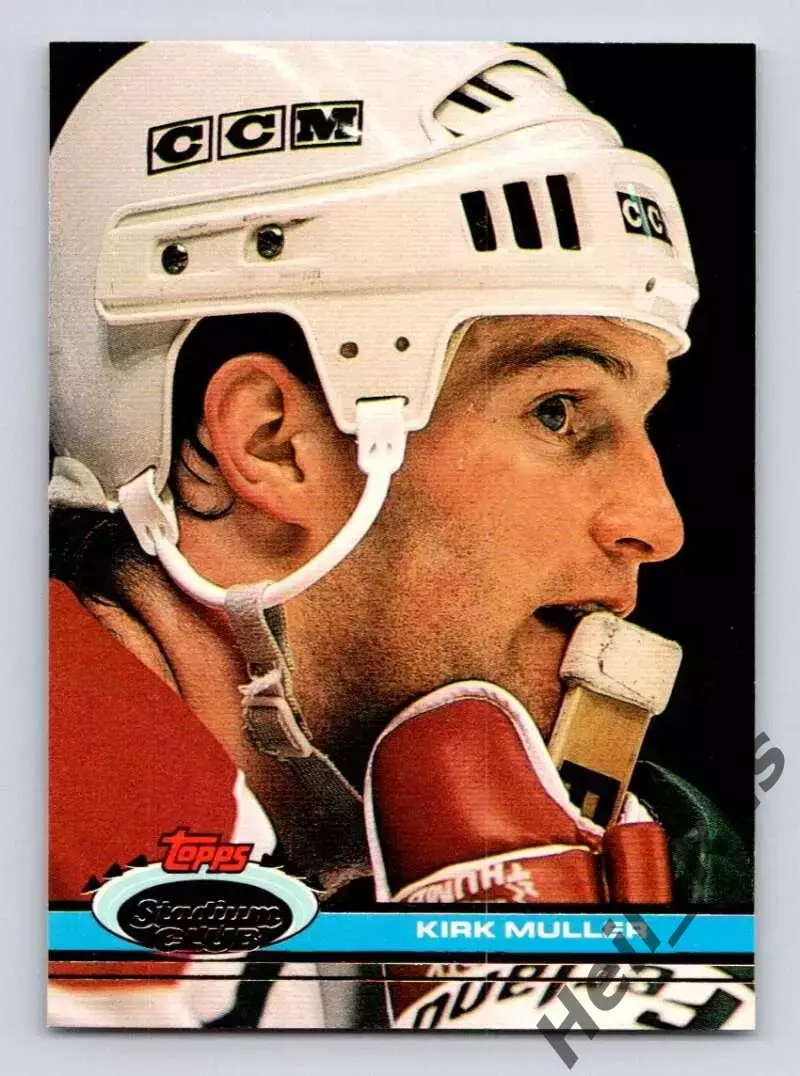 Карточка Kirk Muller/Кирк Мюллер (New Jersey Devils/Нью-Джерси Девилз) НХЛ / NHL