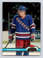 Карточка Brian Leetch/Брайан Лич (New York Rangers/Нью-Йорк Рейнджерс) NHL / НХЛ