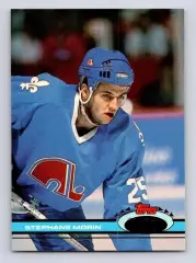 Карточка Stephane Morin/Стефан Морин (Quebec Nordiques/Квебек Нордикс) НХЛ/NHL