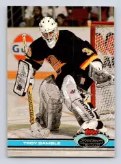 Хоккей Карточка Troy Gamble/Трой Гэмбл Vancouver Canucks/Ванкувер Кэнакс НХЛ NHL