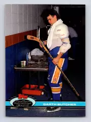 Хоккей Карточка Garth Butcher/Гарт Батчер St. Louis Blues/Сент-Луис Блюз NHL/НХЛ