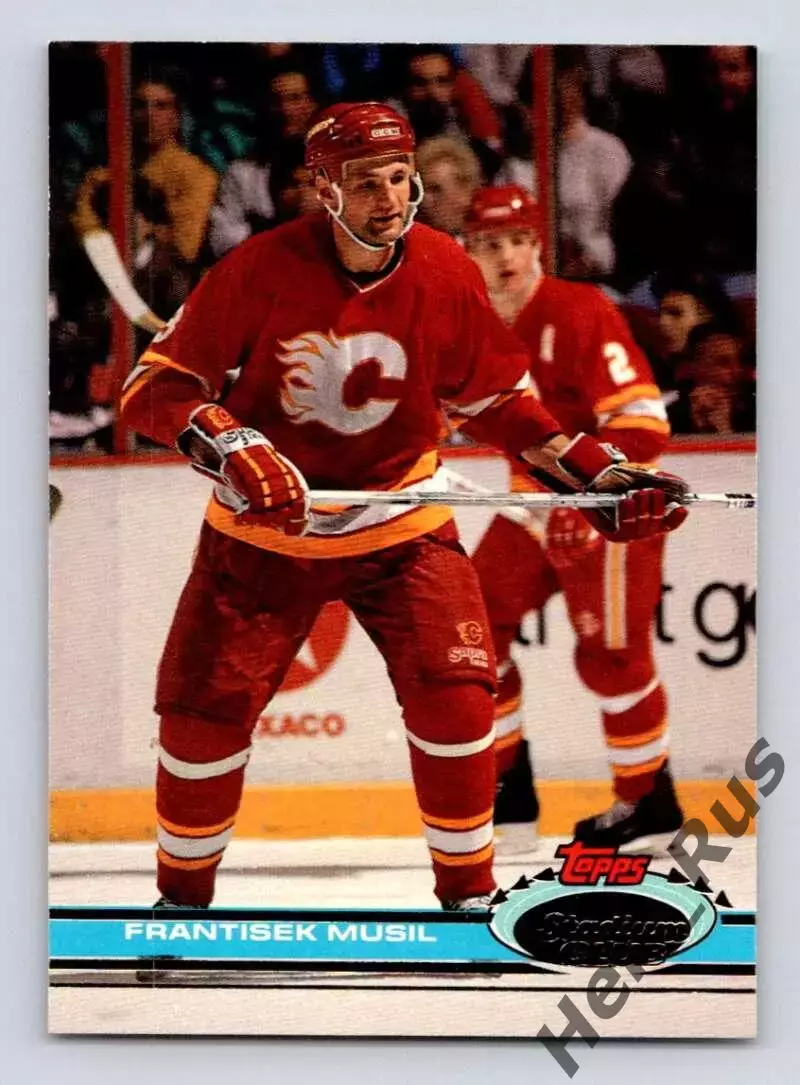 Карточка Frantisek Musil/Франтишек Мусил (Calgary Flames/Калгари Флэймз) НХЛ/NHL