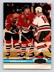 Карточка Greg Gilbert/Грег Жильбер (Chicago Blackhawks/Чикаго Блэкхокс) НХЛ/NHL