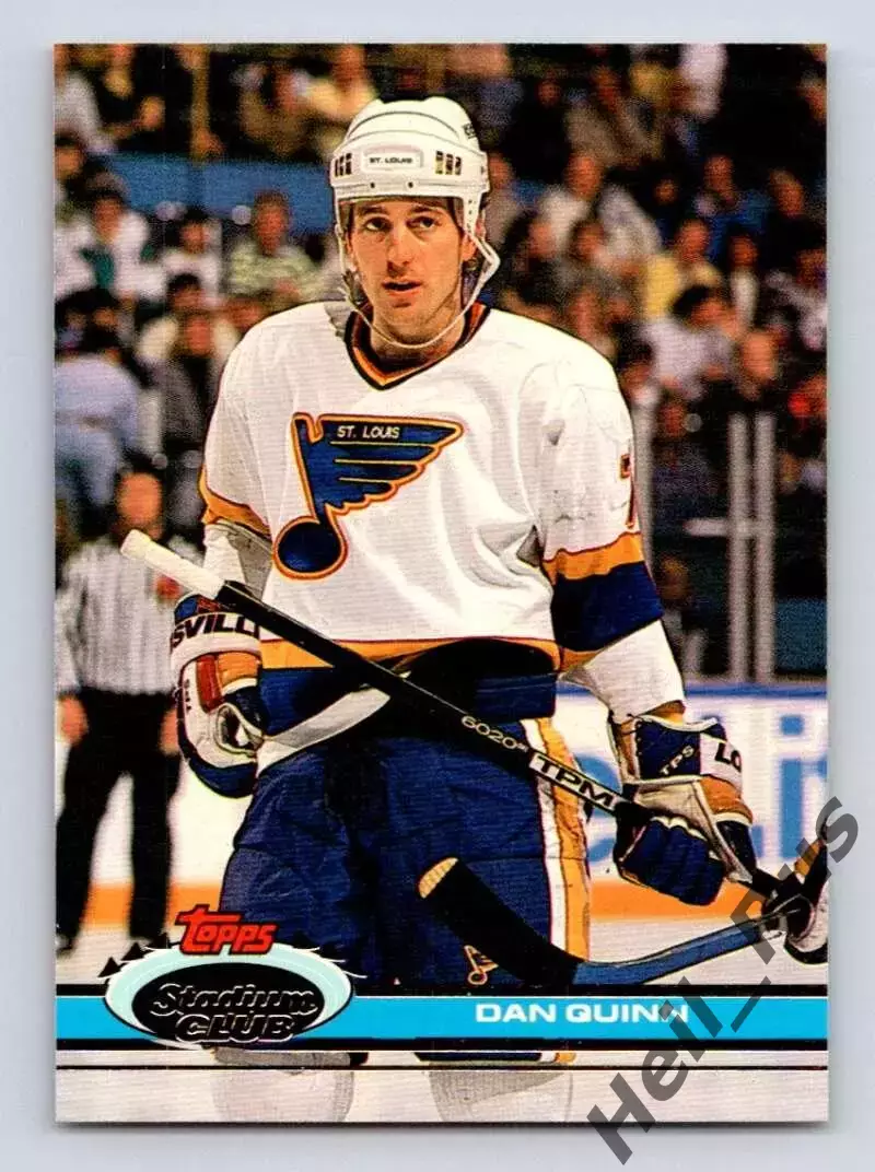 Хоккей. Карточка Dan Quinn/Дэн Куинн (St. Louis Blues/Сент-Луис Блюз) НХЛ/NHL