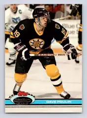 Хоккей; Карточка Dave Poulin/Дэйв Пулин (Boston Bruins/Бостон Брюинз) НХЛ/NHL