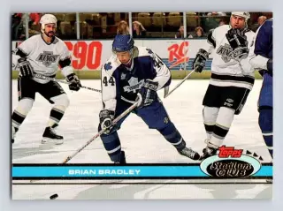 Хоккей; Карточка Brian Bradley/Брайан Брэдли Toronto Maple Leafs/Торонто НХЛ/NHL