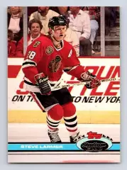 Карточка Steve Larmer/Стив Лармер (Chicago Blackhawks/Чикаго Блэкхокс) НХЛ/NHL