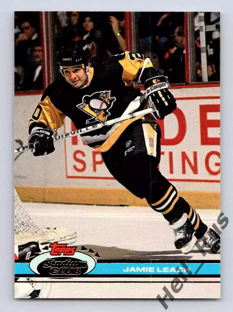 Карточка Jamie Leach/Джейми Лич (Pittsburgh Penguins/Питтсбург Пингвинз) НХЛ/NHL