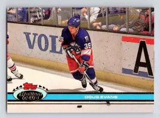 Хоккей. Карточка Doug Evans / Дуг Эванс (Winnipeg Jets / Виннипег Джетс) НХЛ/NHL
