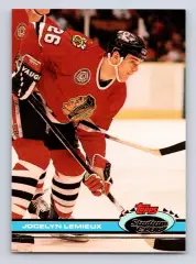 Карточка Jocelyn Lemieux/Жослен Лемье Chicago Blackhawks/Чикаго Блэкхокс НХЛ/NHL