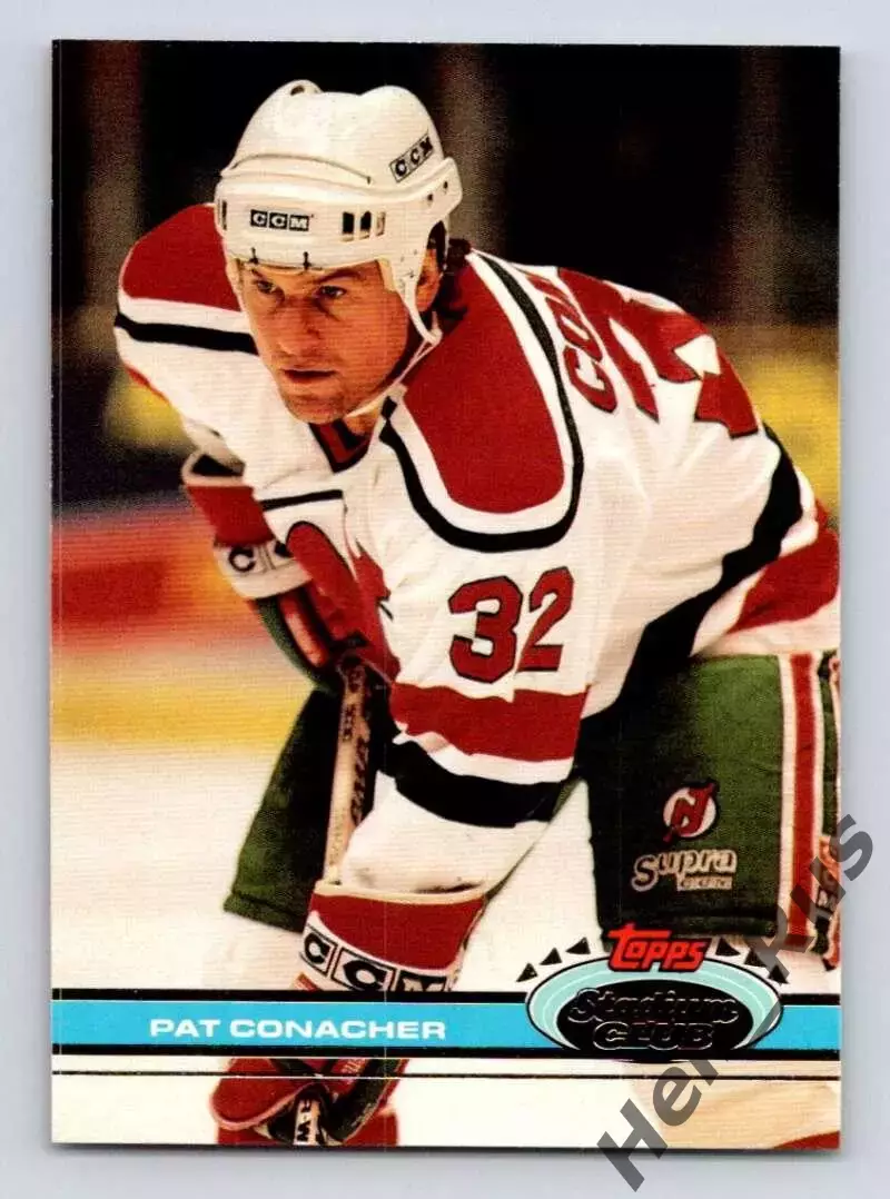 Карточка Pat Conacher/Пэт Конахер (New Jersey Devils/Нью-Джерси Девилз) NHL/НХЛ