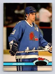Хоккей; Карточка Joe Sakic / Джо Сакик (Quebec Nordiques/Квебек Нордикс) НХЛ/NHL