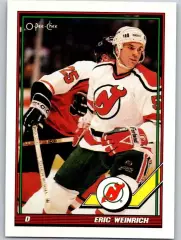 Карточка Eric Weinrich/Эрик Вайнрих New Jersey Devils/Нью-Джерси Девилз; НХЛ/NHL