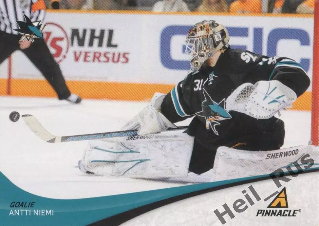 Хоккей Карточка Антти Ниеми San Jose Sharks/Сан-Хосе Шаркс, Йокерит НХЛ/NHL/КХЛ