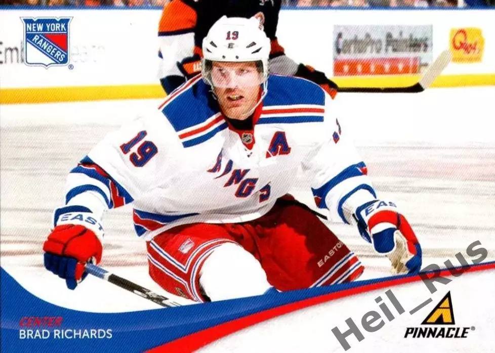 Хоккей Карточка Брэд Ричардс New York Rangers/Нью-Йорк Рейнджерс/Ак Барс НХЛ/NHL