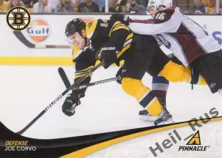 Хоккей. Карточка Joe Corvo/Джо Корво Boston Bruins/Бостон Брюинз НХЛ/NHL 2011/12