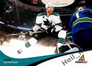 Карточка Джо Павелски San Jose Sharks/Сан-Хосе Шаркс, Динамо Минск НХЛ/NHL, КХЛ