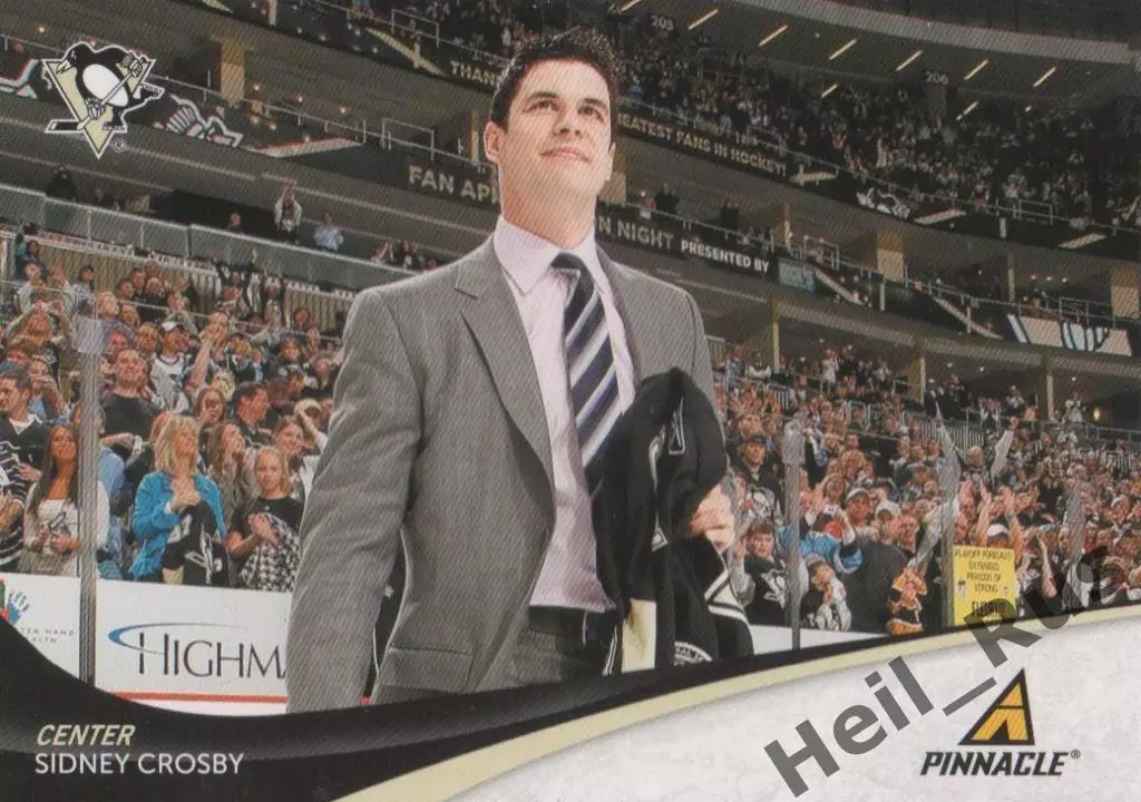 Карточка S. Crosby/Сидни Кросби (Pittsburgh Penguins/Питтсбург Пингвинз) NHL НХЛ