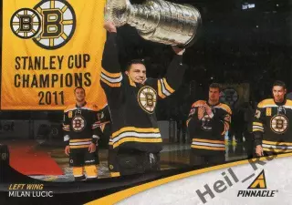 Хоккей; Карточка Milan Lucic / Милан Лучич (Boston Bruins/Бостон Брюинз) НХЛ/NHL