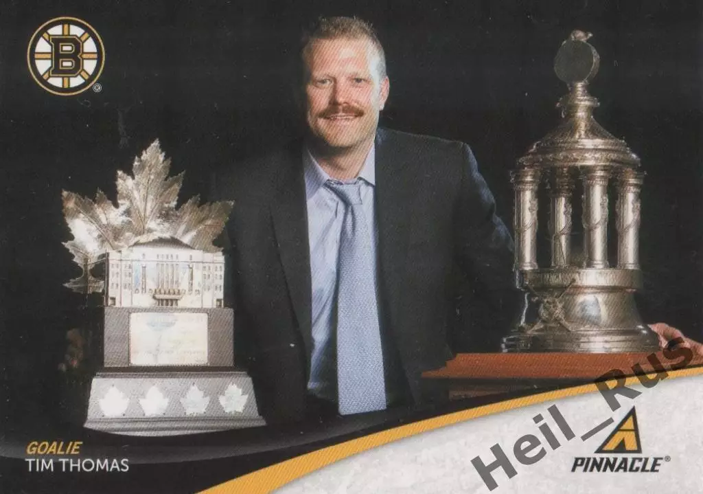 Хоккей Карточка Tim Thomas/Тим Томас Boston Bruins/Бостон Брюинз НХЛ/NHL 2011/12