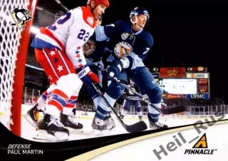Карточка Paul Martin/Пол Мартин (Pittsburgh Penguins/Питтсбург Пингвинз) НХЛ/NHL
