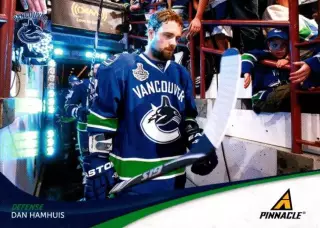 Хоккей Карточка Dan Hamhuis/Дэн Хэмьюс Vancouver Canucks/Ванкувер Кэнакс NHL НХЛ